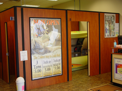 Cherry laminated walls